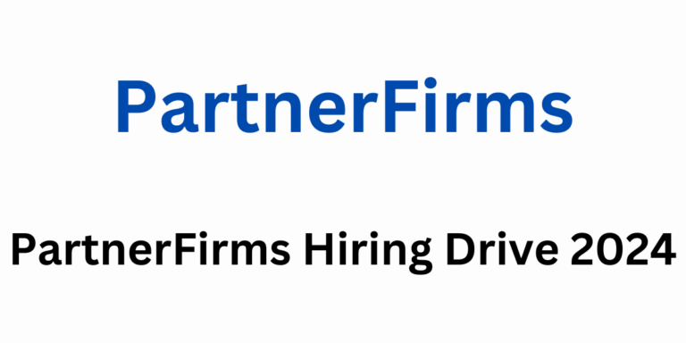 PartnerFirms Hiring Drive