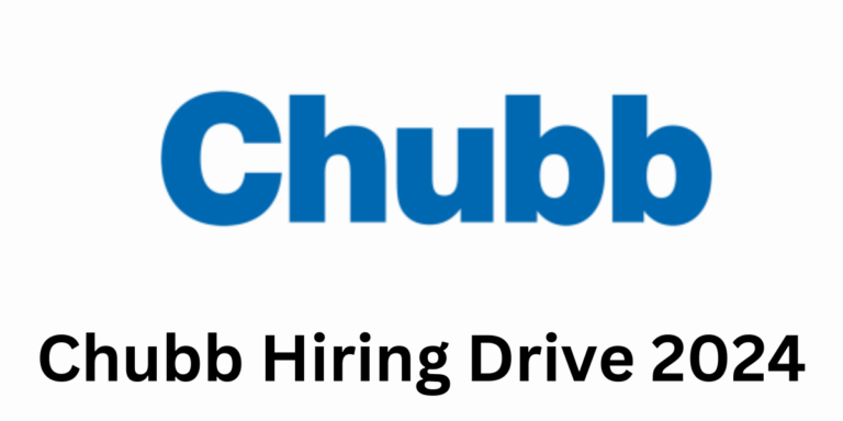 Chubb Hiring Drive