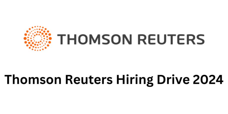 Thomson Reuters Hiring Drive