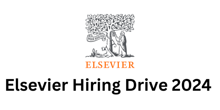 Elsevier Hiring Drive