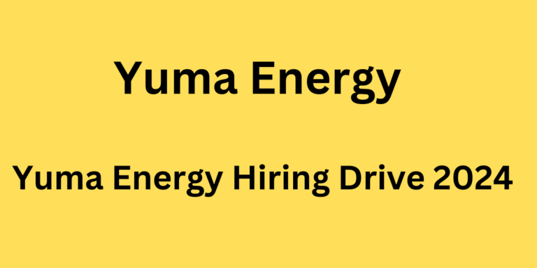 Yuma Energy Hiring Drive