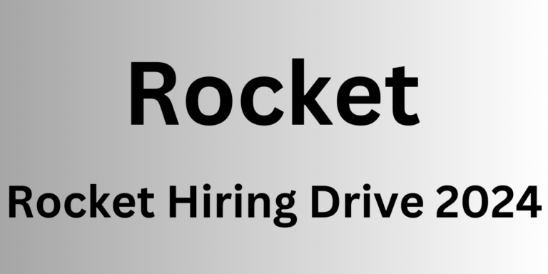 Rocket Hiring Drive