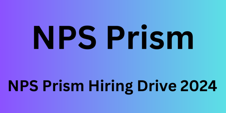 NPS Prism Hiring Drive