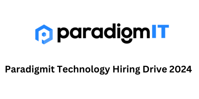 Paradigmit Technology Hiring Drive