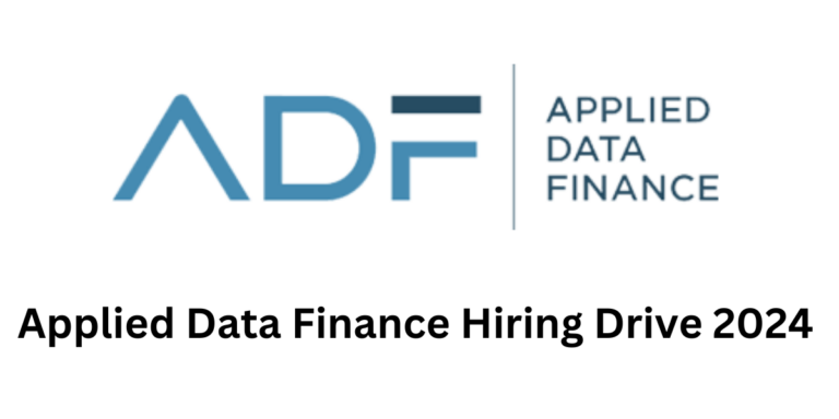 Applied Data Finance Hiring Drive