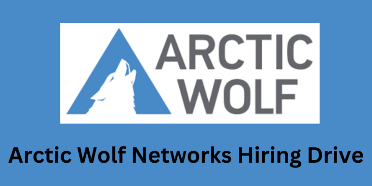 Arctic Wolf Networks Hiring Drive